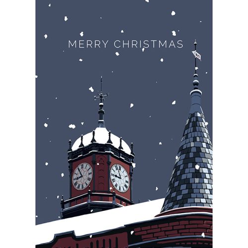 Stornoway Town Hall Clock Christmas