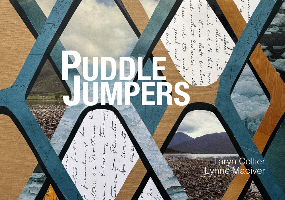 Puddle Jumpers book cover with author names Taryn Collier and Lynne Maciver